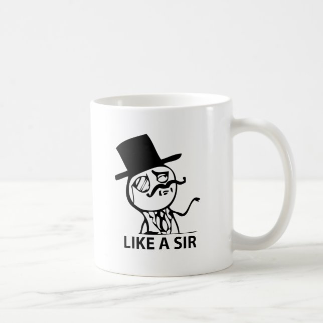 Like a Sir Coffee Mug (Right)