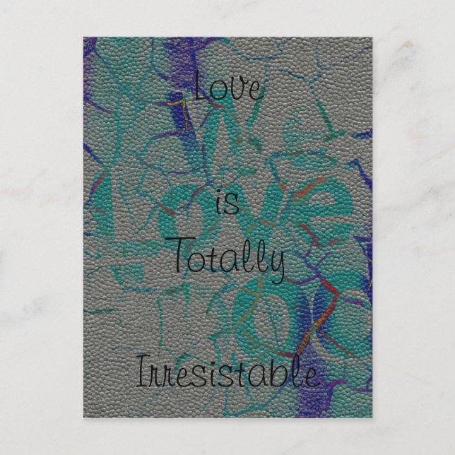 Like a Sir Love is Totally Irresistible Postcard (Front)