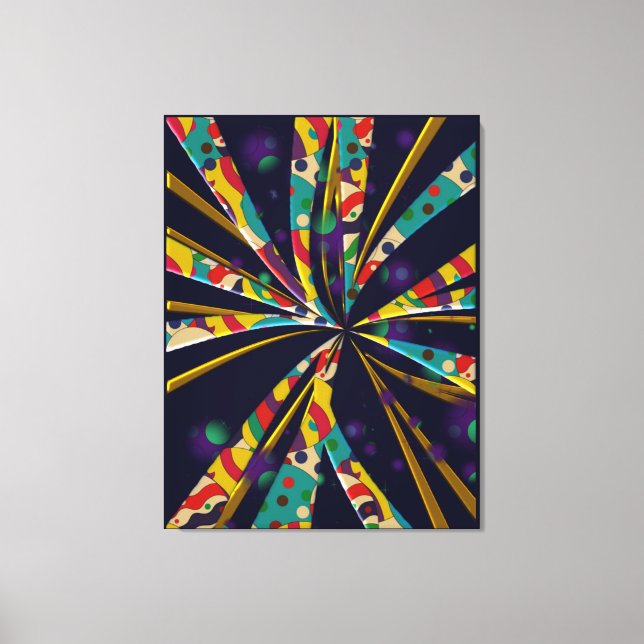Like a sun canvas print (Front)