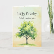 Like an Ash Tree Spirit  Birthday Personalities 