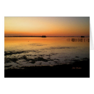 "Like An Unlit Candle" Sunset Along Edgewater