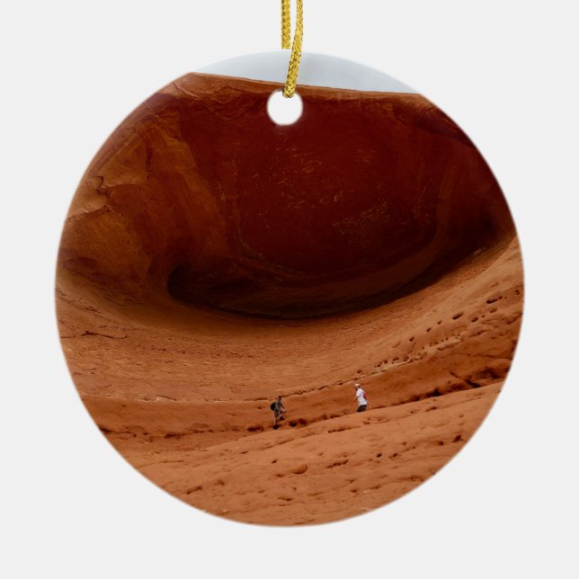 Like Ants Ceramic Tree Decoration (Front)
