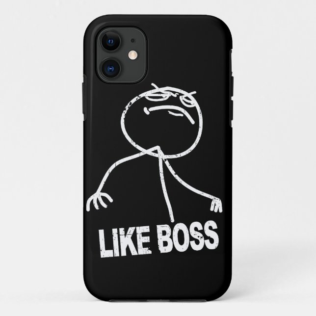 Like Boss meme Case-Mate iPhone Case (Back)