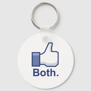 Like Both Key Ring