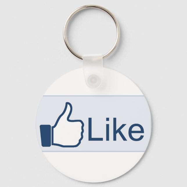 Like Button - keychain (Front)
