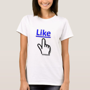 Like Button T-Shirt