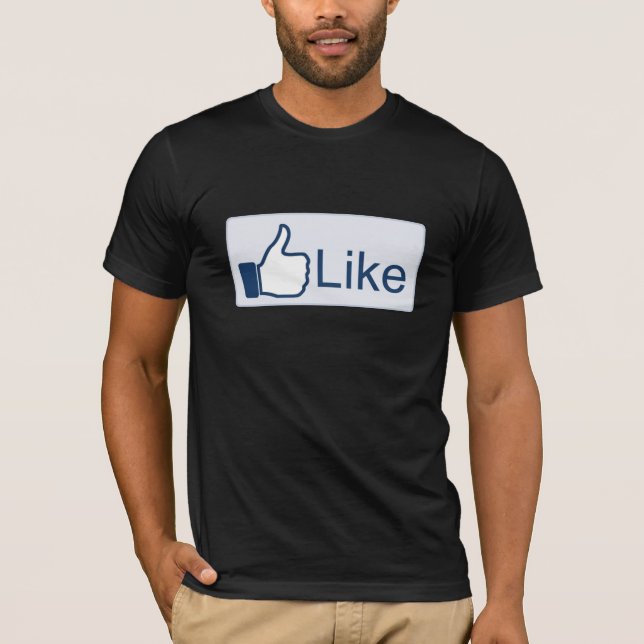 Like Button T-Shirt (Front)