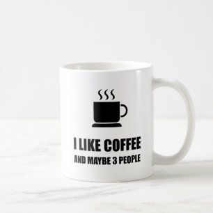 Like Coffee Three People Funny Mug