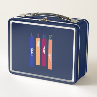 Like design metal lunch box