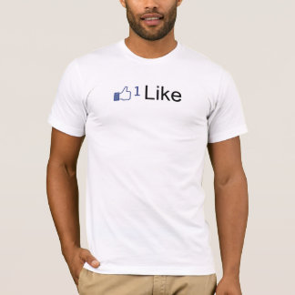 "Like" Facebook Like Button Shirt