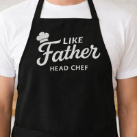 Like Father Head Chef Typography Design