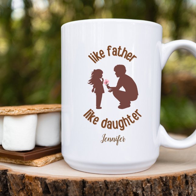 Like Father Like Daughter Funny Personalised  Coffee Mug (Creator Uploaded)