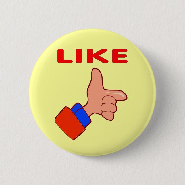 Like Finger, button (Front)