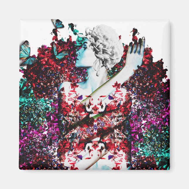 Like Flowering Flowers Magnet (Front)