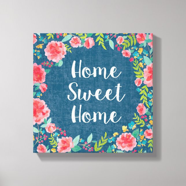 Like Frida VII | Home Sweet Home Canvas Print (Front)