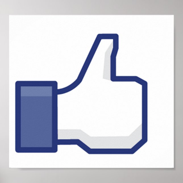 Like Hand - Thumbs Up Poster (Front)