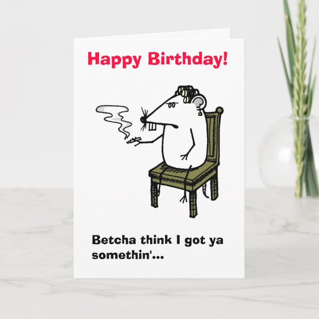 Like I Care Card (Front)