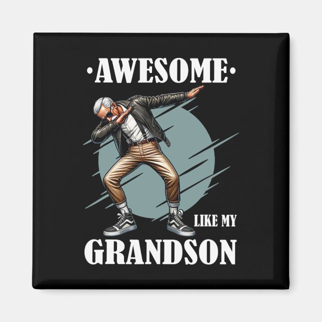 Like My Grandson  Magnet (Front)
