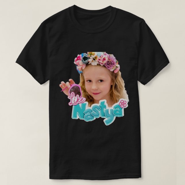 like Nastya   T-Shirt (Design Front)