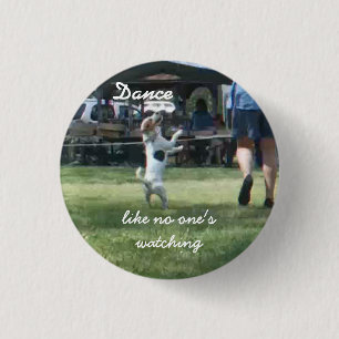 Like no one's watching (+) 3 cm round badge