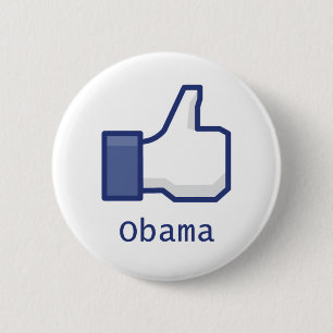 Like Obama 6 Cm Round Badge