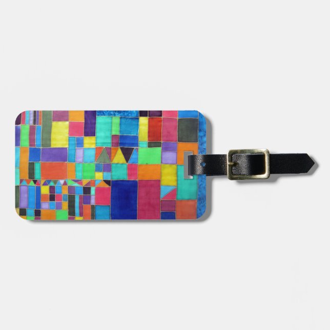 Like Paul Klee Luggage Tag (Front Horizontal)