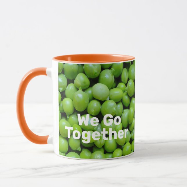 Like Peas and Carrots Mug (Left)