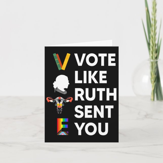 Like Ruth Sent You  Card (Front)