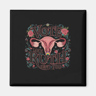 Like Ruth Sent You Rbg Feminist Voting Inspiration Magnet