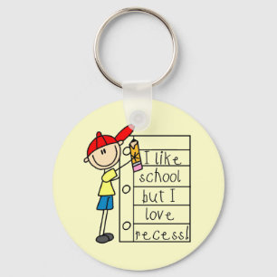 Like School Love Recess Key Ring