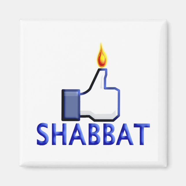 Like Shabbat Magnet (Front)