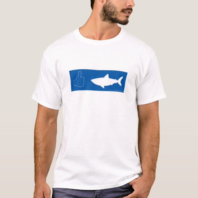 Like shark t-shirt2 T-Shirt (Front)