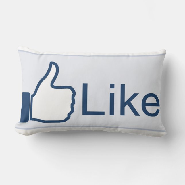 Like - Sike Button 2 Sided Pillow (Front)