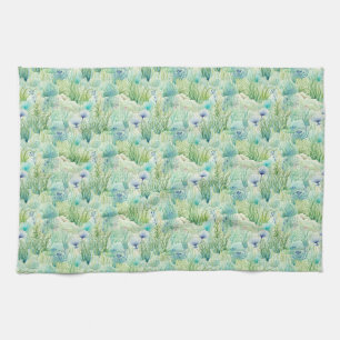 Like The Tides, Life Is Full Of Highs And Lows Tea Towel