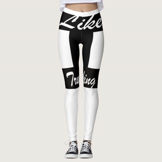 Like Trucking Leggings Logo (Front)