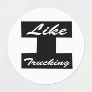 Like Trucking Logo Iron On or Sticker 
