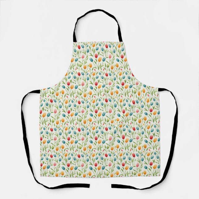 Like Wildflowers, Grow Wherever Life Plants You Apron (Front)