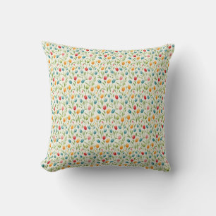 Like Wildflowers, Grow Wherever Life Plants You Cushion