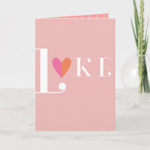 Like You Holiday Card