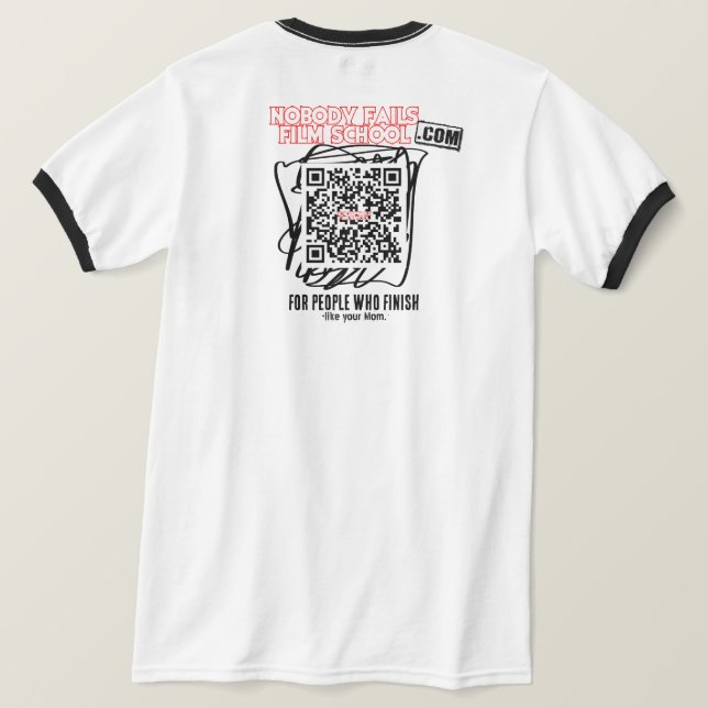 Like Your Mom | NFFS Filmmaker | Slate Design T-Shirt (Design Back)