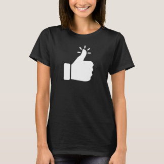 Likeable Thumbs Up Clothing Funny & Cute Like Butt T-Shirt