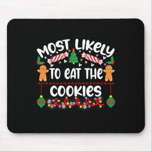 Likely To Hate This Xmas Pyjamas Family Christmas Mouse Pad