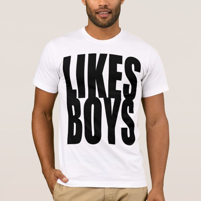 LIKES BOYS T-Shirt (Front)