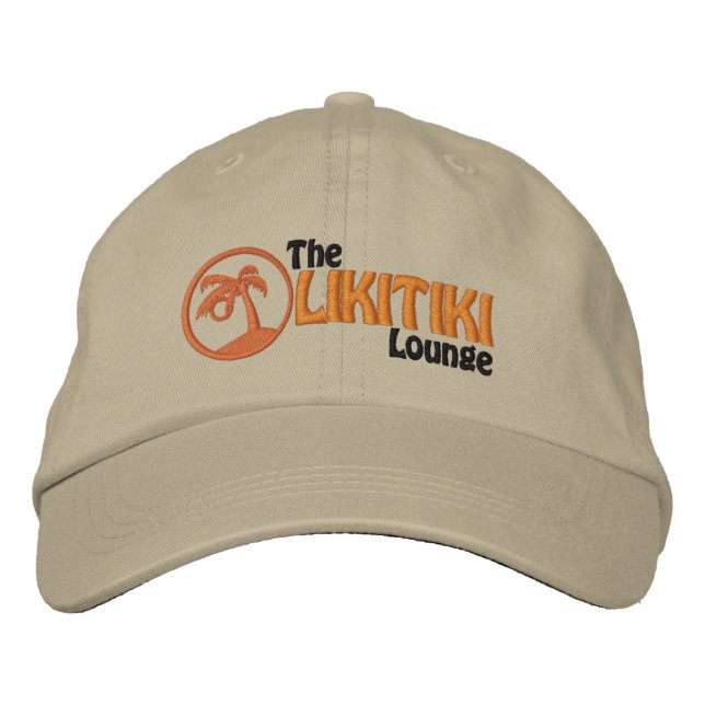 Liki Tiki Lounge Baseball Cap (Front)