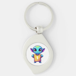 Lil' Alien Key Ring