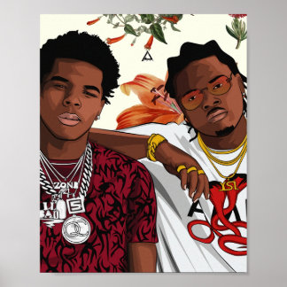 LIL BABY x GUNNA  Poster