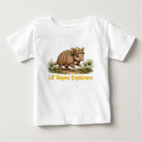Lil' Bayou Explorers Armadillo Baby T-Shirt