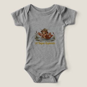 Lil' Bayou Explorers Crawfish Baby One Piece