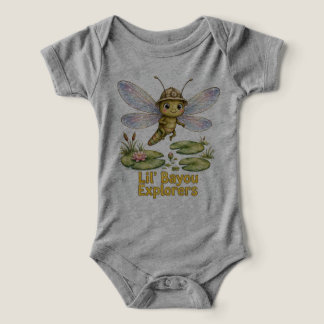 Lil' Bayou Explorers Dragonfly Baby One Piece