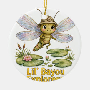 Lil' Bayou Explorers Dragonfly Christmas Ornament